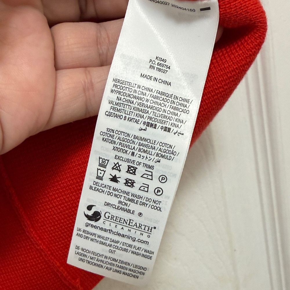NWT Boden Crew Milano Knit Waistcoat in Poppy Red - Picture 11 of 11